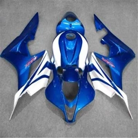 km motorcycle fairing kit for cbr600rr f5 07 08 cbr 600rr 2007 2008 cbr600rr abs white blue fairings set injection mold