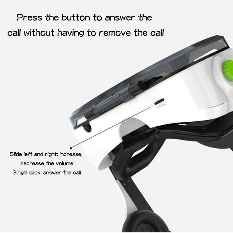 

VERFANS Z4 Leather 3D Cardboard Helmet Virtual Reality VR Glasses Headphone Stereo Box VR Glasses Smart Glasses