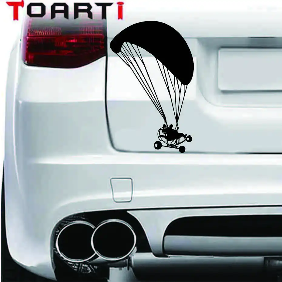 DCTOP приведенный в действие парапарашют Наклейки на стены Съемные Виниловые