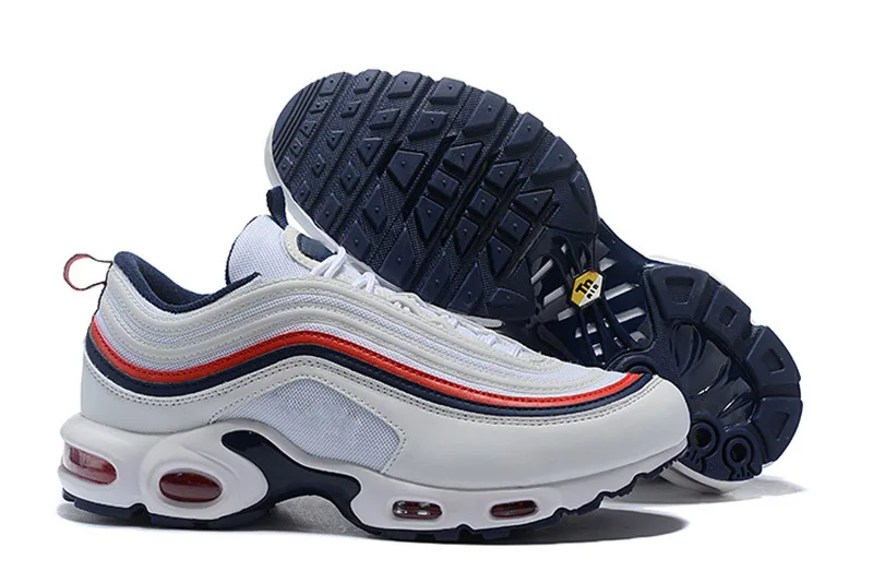Новинка; Мужская Дизайнерская обувь; Chaussures Homme 97 Plus; женские спортивные кроссовки; Zapatiallas Hombre Tns Airs Cushion; обувь для бега; большие размеры; 97 - Цвет: Picture 4