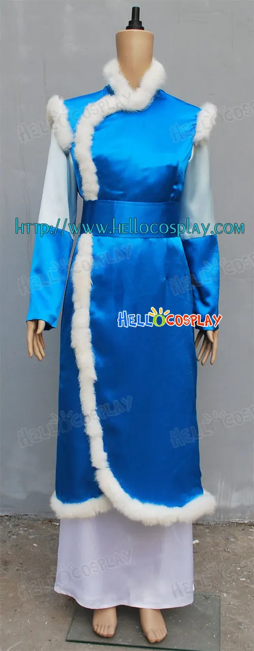 Костюм для косплея Katara из Аватара Последний Воздушный Бандер H008|katara cosplay costume|cosplay
