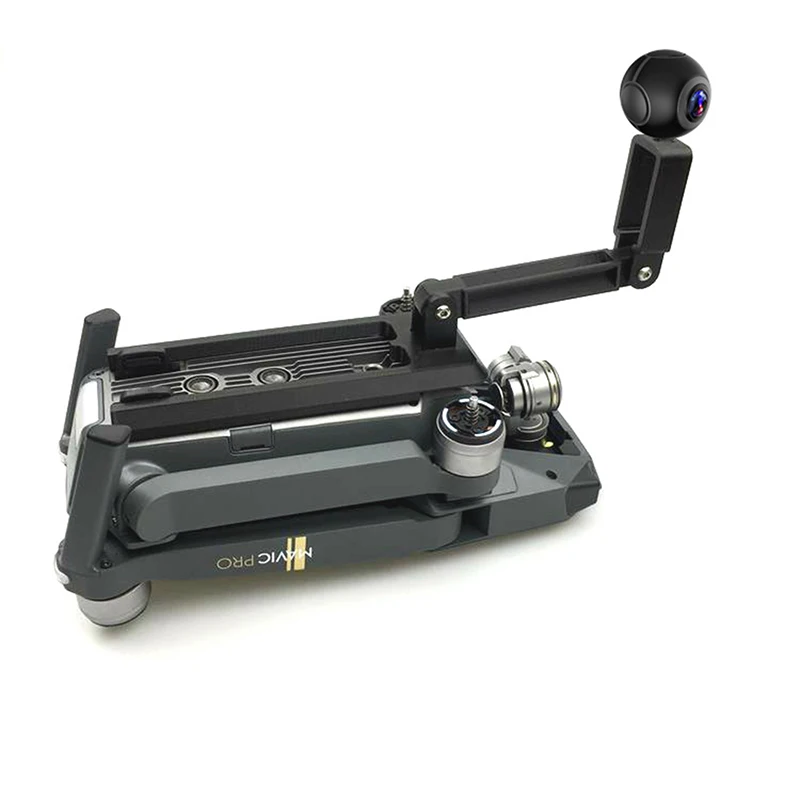 Аксессуары для DJI Mavic Pro, 360 градусов, зажим для камеры с 1/4 штативом, подъемный держатель, крепление с 3D принтом для спортивной камеры