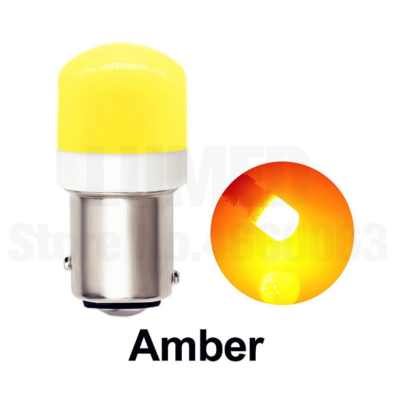 

2x 1157 BAY15D LED Car LED Light Bulbs 6 SMD 3030 Chips High Power Lamps For Brake Lights P21/5W Auto Automobiles Lamp