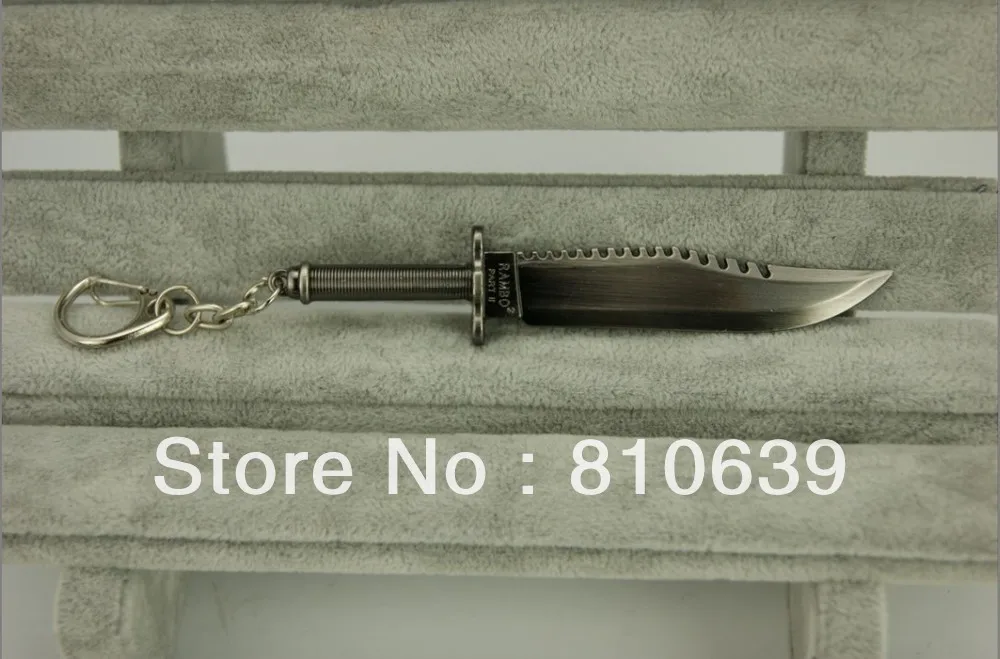 4.3&quot Cross Fire hacking knife Keychain RAMBO Knife Keys Ring Chain CF Weapon Great Xmas Gift Free Shipping | Украшения и