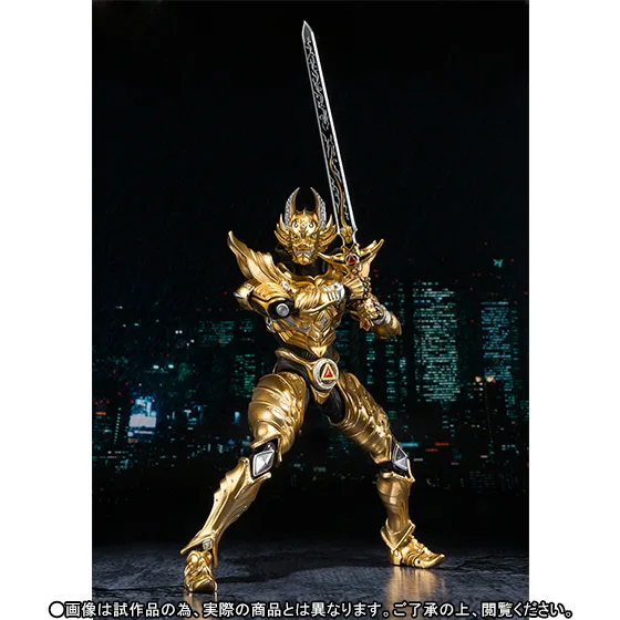 100% Оригинальные эксклюзивные фигурки BANDAI Tamashii Nation S.H. Фигуртс (SHF) Garo Ryuga KONJIKI Ver. Из
