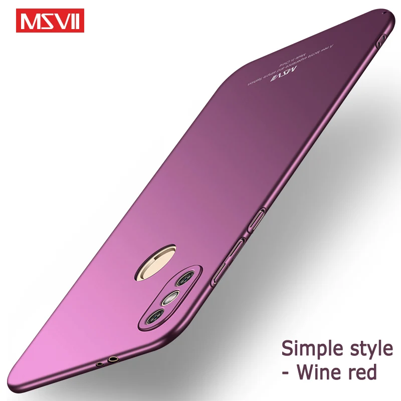 MSVII Cases For Xiaomi Redmi Note 5 Pro Case Cover Xiomi Silm PC Note5 5.99&quot |