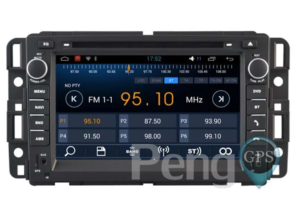 Автомагнитола 2 Din 7 дюймов GPS-навигация Android 8 1 для GMC Yukon Sierra надлежащего качества