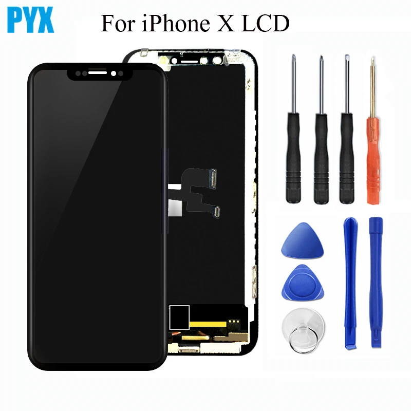 ЖК дисплей 5 8 дюйма для iPhone X экран с сенсорным экраном и дигитайзером в сборе 3D +