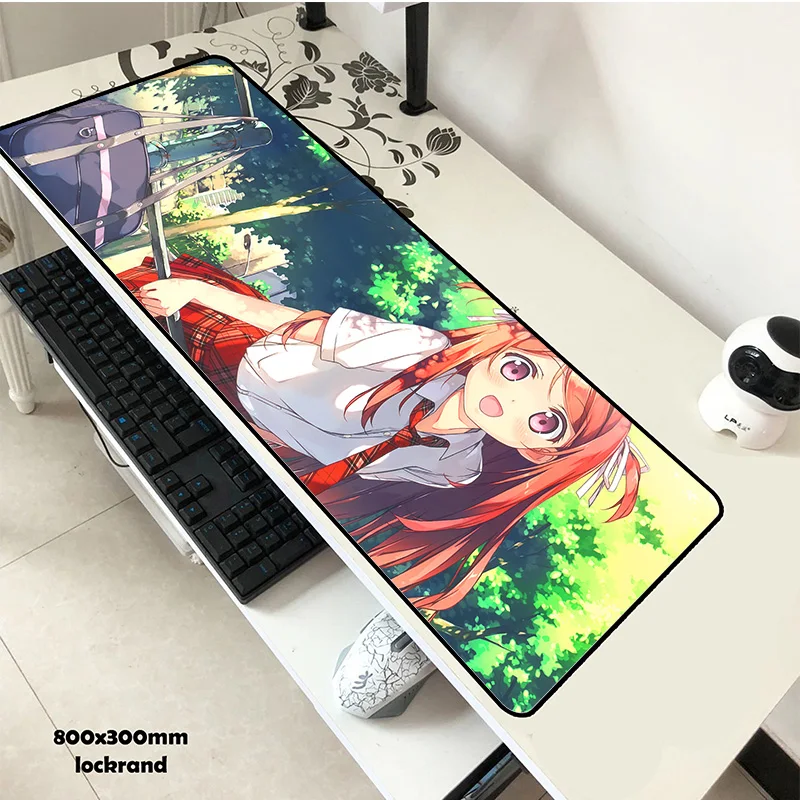 Школьный коврик для мыши dxd 800x300 мм компьютерный подарок игровой