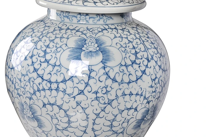 Jingdezhen большая ручная роспись сине белая фарфоровая настольная лампа в китайском