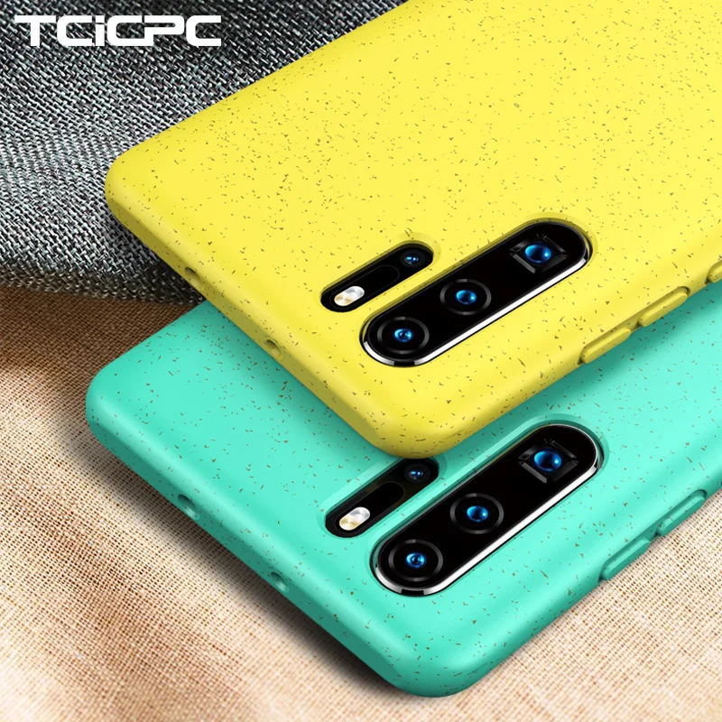 Huawei P30 Pro Case Cover Silicone Slim 360 Full Protection Matte TPU Soft Phone Cases For Lite Coque |