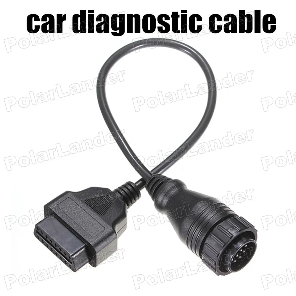 14 PIN OBD папа к OBD2 16PIN Женский адаптер кабель для автомобильного сканера Mercedes/для