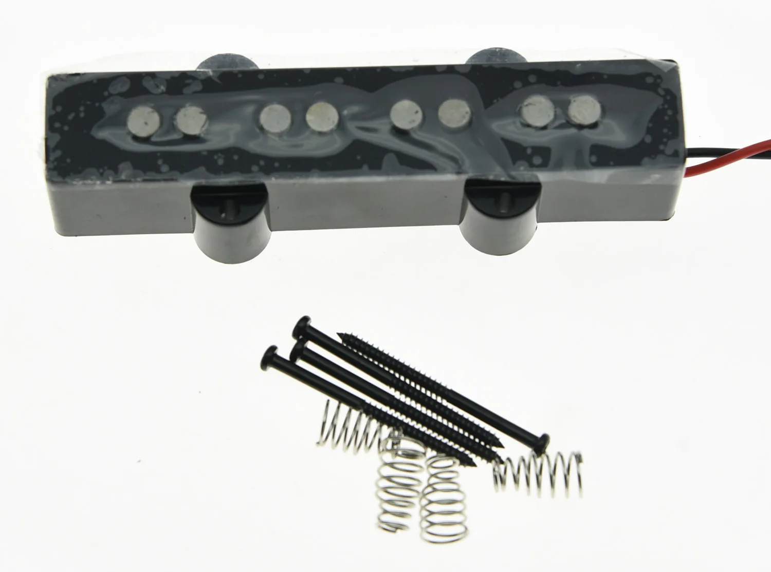 

KAISH 4 String Jazz Bass Alnico 5 Bridge Pickup 60's Vintage Sound J Bass Pickup Black