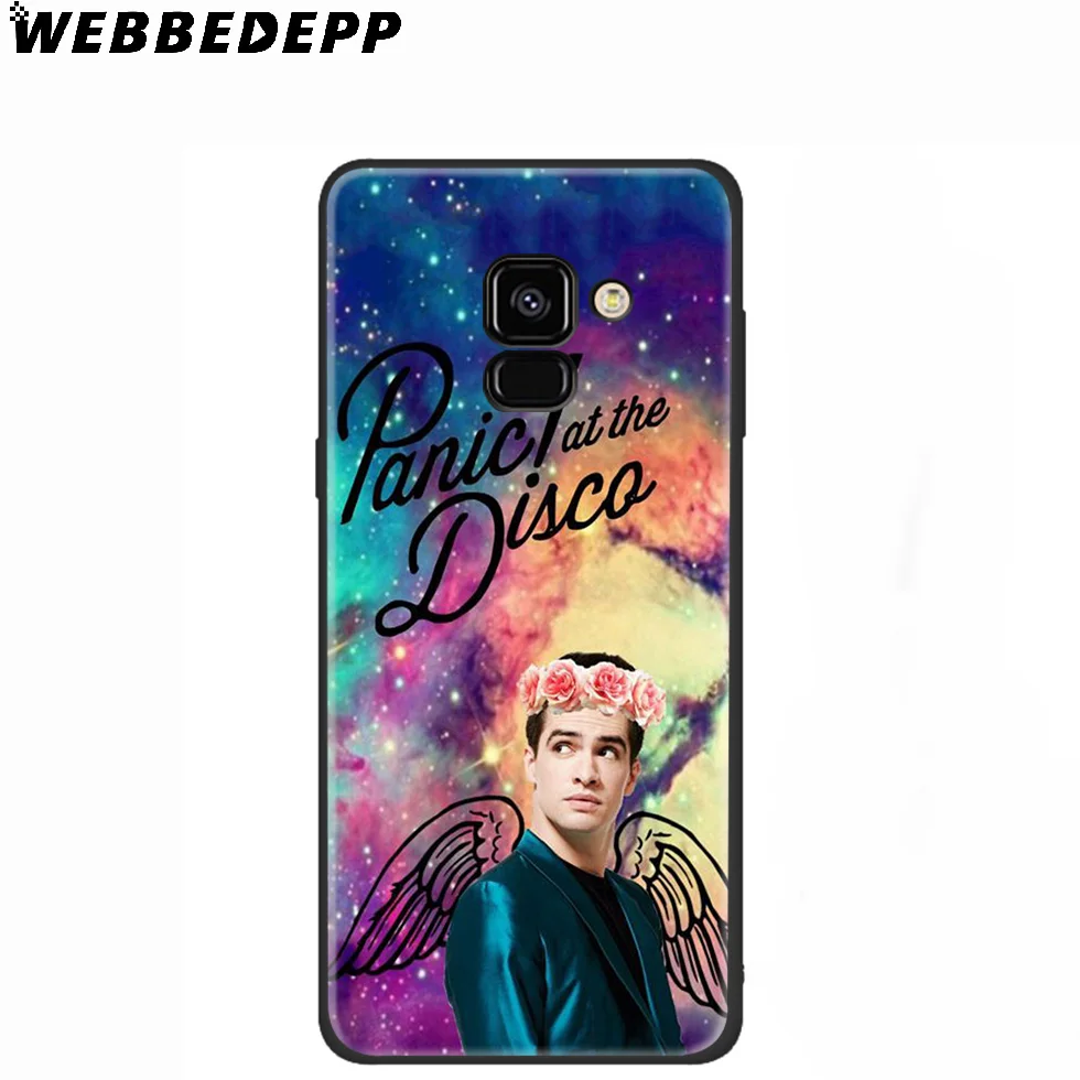 WEBBEDEPP Panic! В Disco силиконовый чехол для Samsung Galaxy A3 A5 A6 A7 A8 A9 A10 A20 A30 A40 A50 A70 M10 M20 M30 |