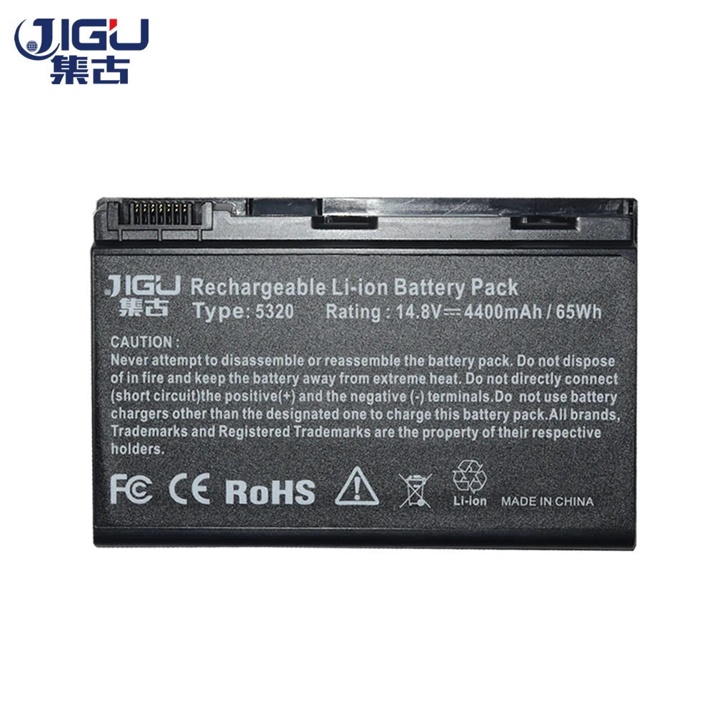 JIGU 8 ячеек ноутбука Taptop для Acer TravelMate 5720 5730 5720G 5730G 6592G 6592 7220G 7220 7320 7520 7520G 7720 7720G|8 cell|acer