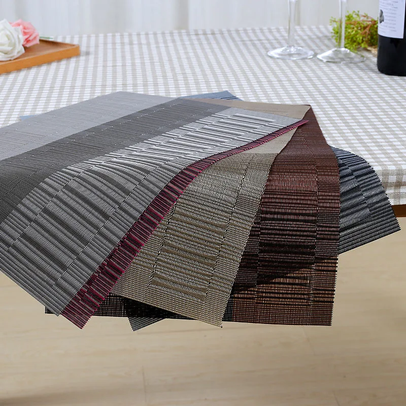 4 шт./лот обеденный стол из ПВХ нескользящая изоляционная подставка нескользящий