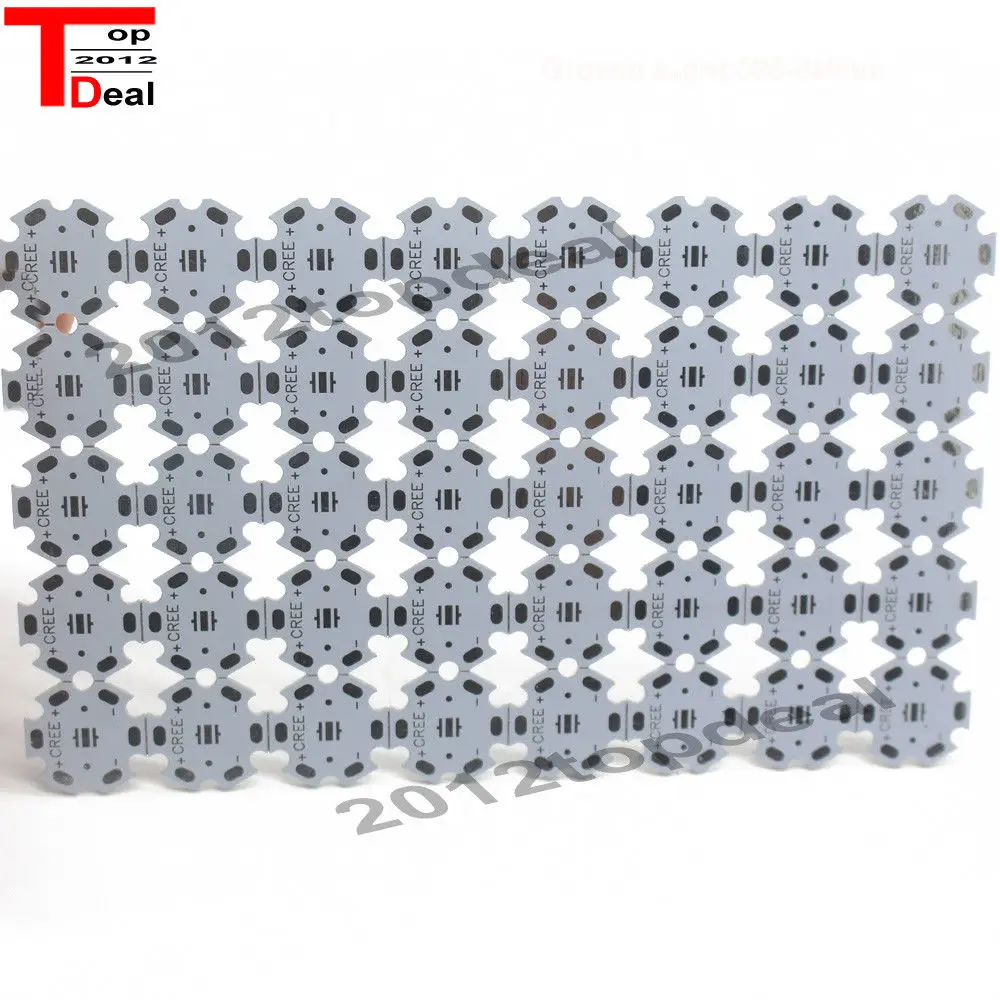 Cree XPE XP E /XTE XT E/XPG G 3535 светодиодная алюминиевая плата PCB 20 мм 16 для самостоятельной