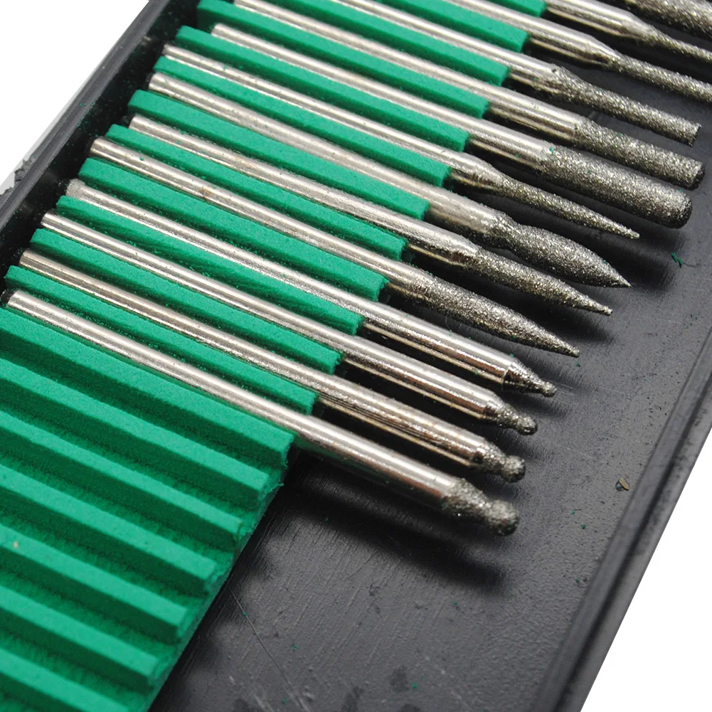 30 шт. Алмазная фреза сверление гравировки резка шлифовальные наконечники DIY