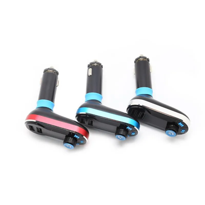 Беспроводной Bluetooth FM передатчик bluetooth автомобильный комплект handsfree Dual usb