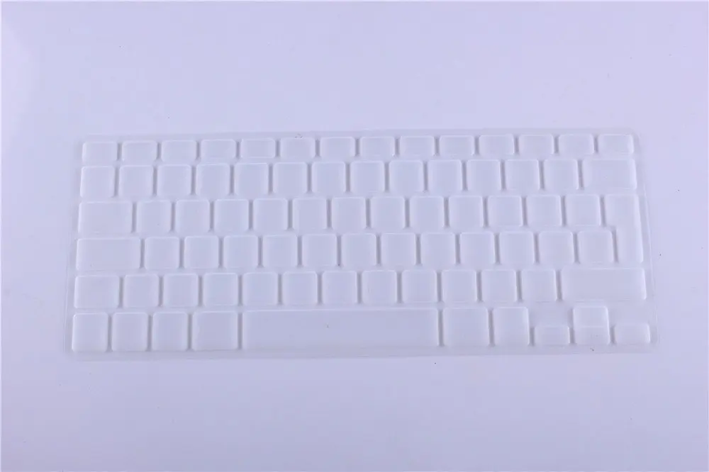 Для Apple Macbook Air Pro retina 1" 15" 1" Европейская клавиатура 2013 EU/британский английский силиконовый чехол для клавиатуры - Цвет: EU Clear