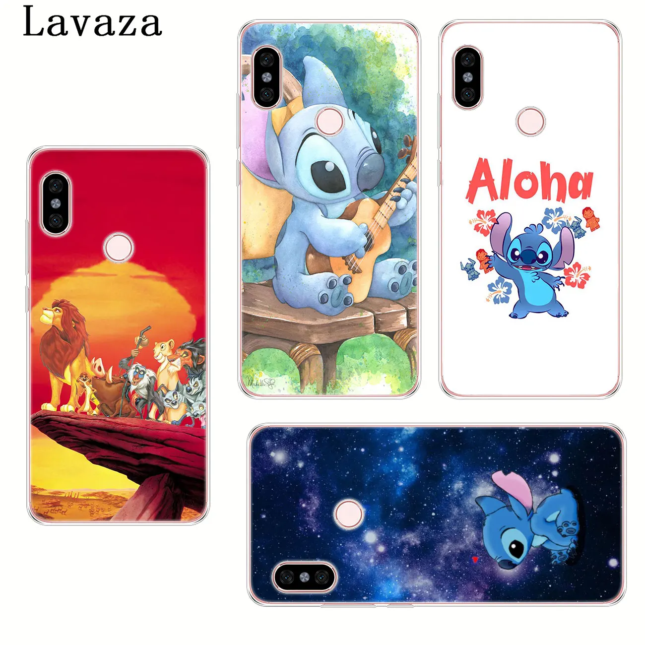 Твердый чехол для телефона Lavaza Lilo Stitch The lion king Dumbo Xiaomi Redmi K20 8A 7A 6A Note 8 8T 7 5 6 Pro 4