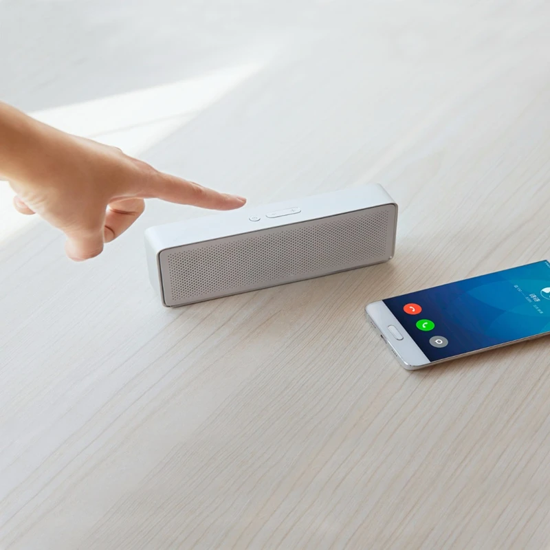 Xiao Mi Bluetooth Динамик Портативный wirelee квадрат окна звук 2 стерео Высокое разрешение