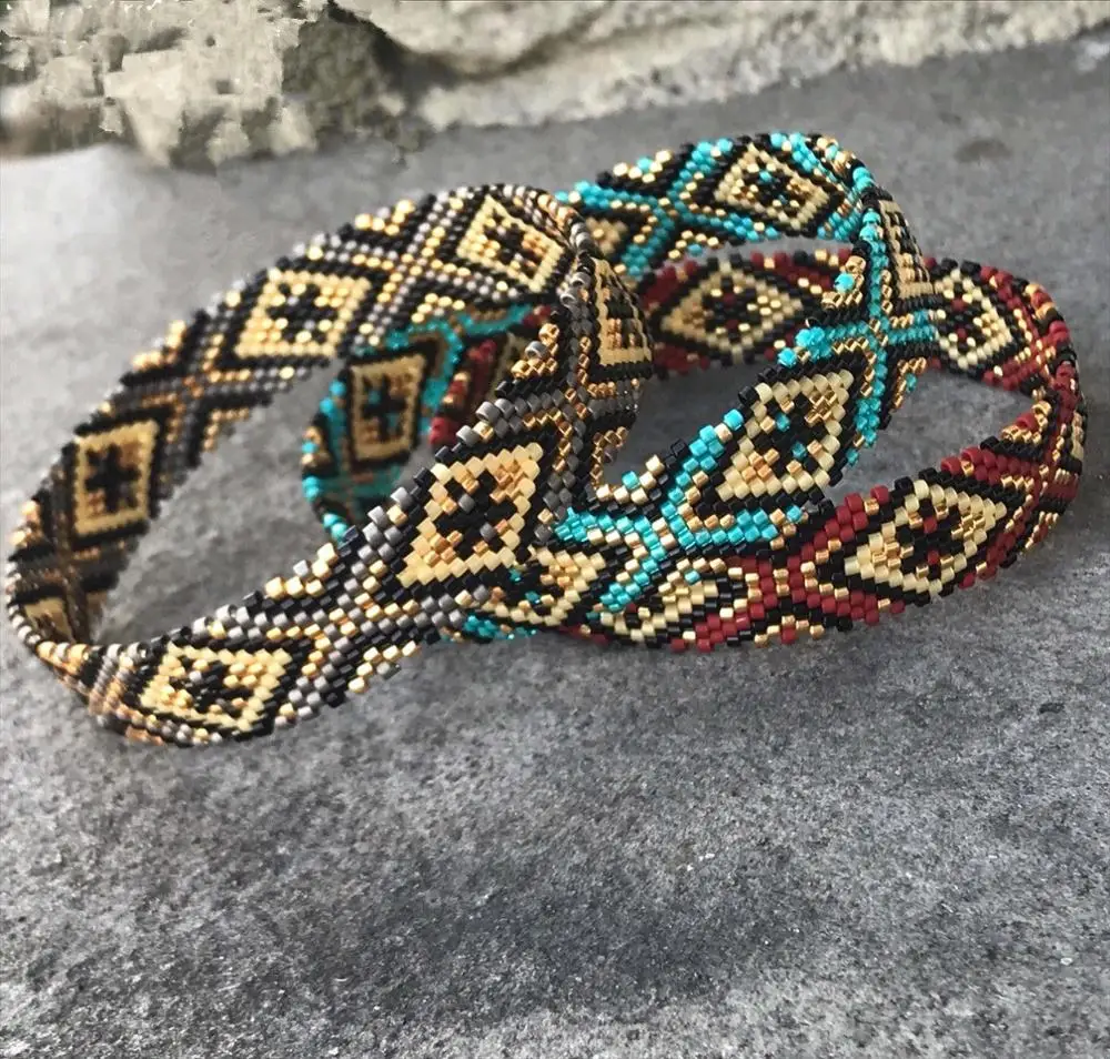 Женский богемный Браслет Go2boho MIYUKI летние пляжные браслеты в стиле Миюки