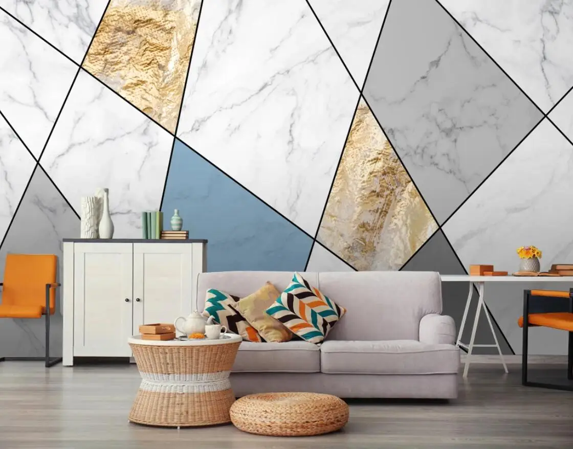

Abstract Geometric Line Wallpaper 3D Mural for Living Room Bedroom Home Wall Decor Art Wall Paper Rolls Contact Paper Custom