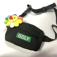 brand new hot novelty tyler the creator golf golf le fleur shoulder bag side bag waist hip fanny packs pack 2318 cm 088