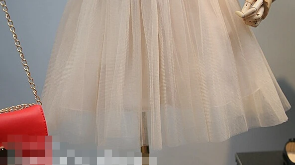 2018 wholesale Autumn Girls 90-140 children clothes Korean version Western style beautiful sweet Sequin princess dress Y2898 | Детская