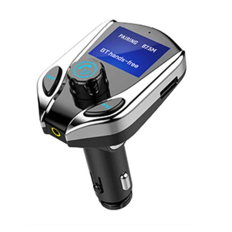 Bluetooth автомобильный комплект громкой связи 1 3 дюймов Большой экран 5 мм AUX аудио A2DP
