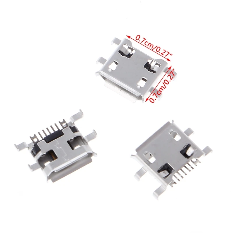 Гнездовой разъем Micro USB Тип B 5pin 0 72 мм для зарядки телефона планшета 10 шт. |