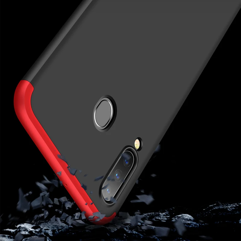 Для samsung Galaxy A30 чехол 360 полная защита противоударный для телефона из 3in1 A10 A20 A40 A50 S10