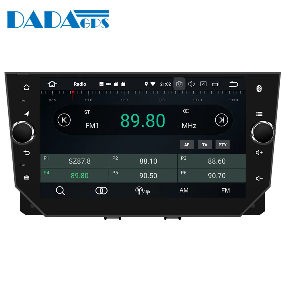 Автомобильный мультимедийный плеер 9 &quotAndroid 8 0 с восьмиядерным процессором 4 ГБ 32