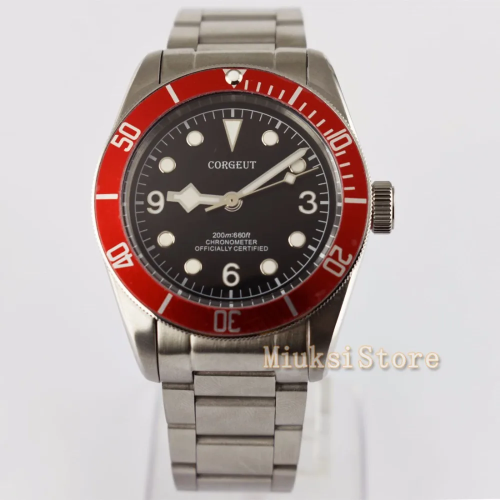 41 мм Автоматическая Дата relogio masculino Inoxydable Cas Cuir Bande montre поверенный браслет hommes Mode