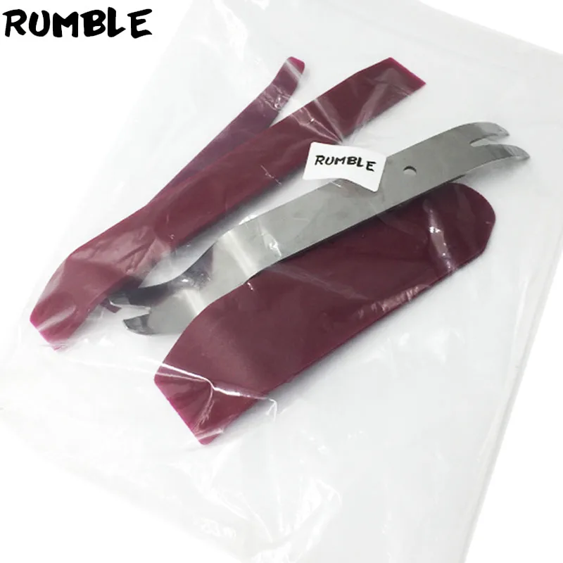 Rumble 4 шт. набор для удаления обивки автомобиля пластиковая внутренняя радио