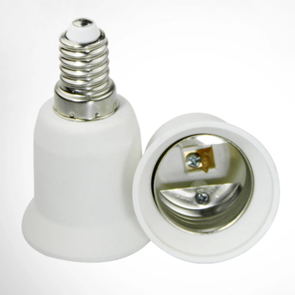High Quality E14 to E27 Lamp Base Socket Bulb Holder Adapter Fireproof Converter | Лампы и освещение
