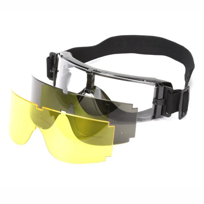 

Military Glasses X800 Tactical Goggles Airsoft Shooting CS Paintball Eyewear Hunting Sunglasses Men Motorcycle Windproof Glasses