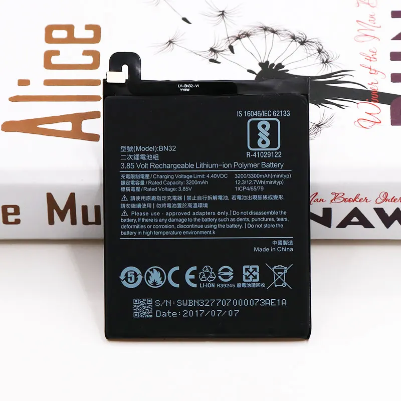 DyGod 3300 мАч для Xiaomi BN32 Экстрим Замена батареи аккумулятор Мобильный телефон с
