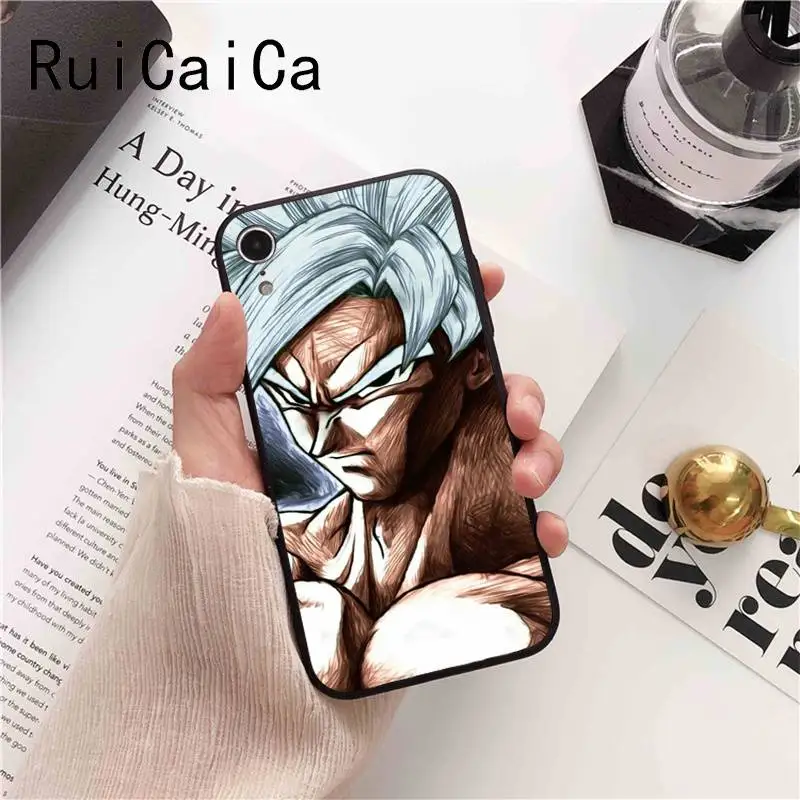 Новый силиконовый чехол для телефона Ruicaica Dragon Ball Z iPhone 6S 6plus 7 7plus 8 8Plus X Xs MAX 5 5S