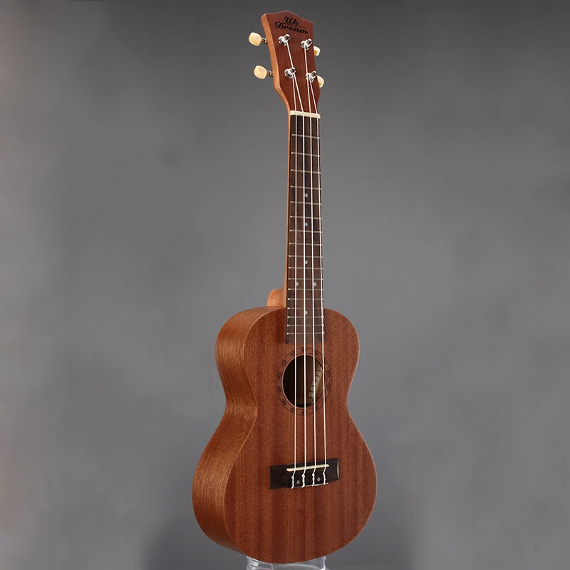 Мини Акустическая гитара 23 дюйма укулеле полная Сапеле музыкальные Струнные