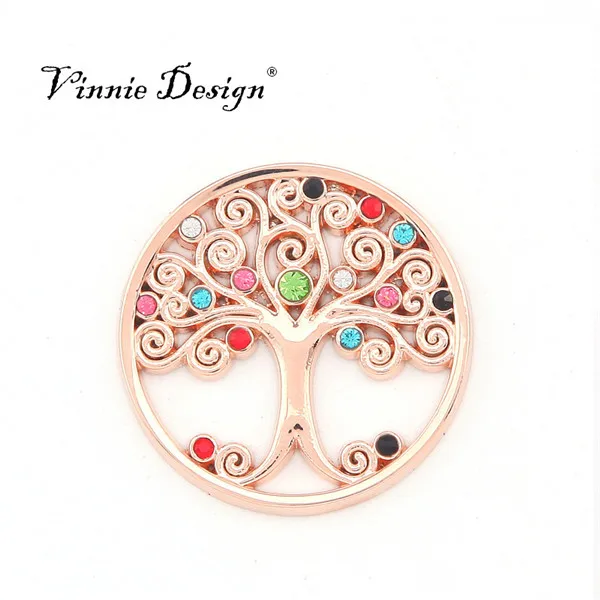 Новинка! Виниловый дизайн ювелирных изделий яркость дерева держатель для монет 35