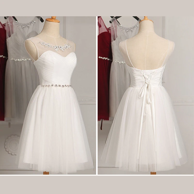 Короткое платье для выпускного JaneyGao женское элегантное короткое выпусквечерние