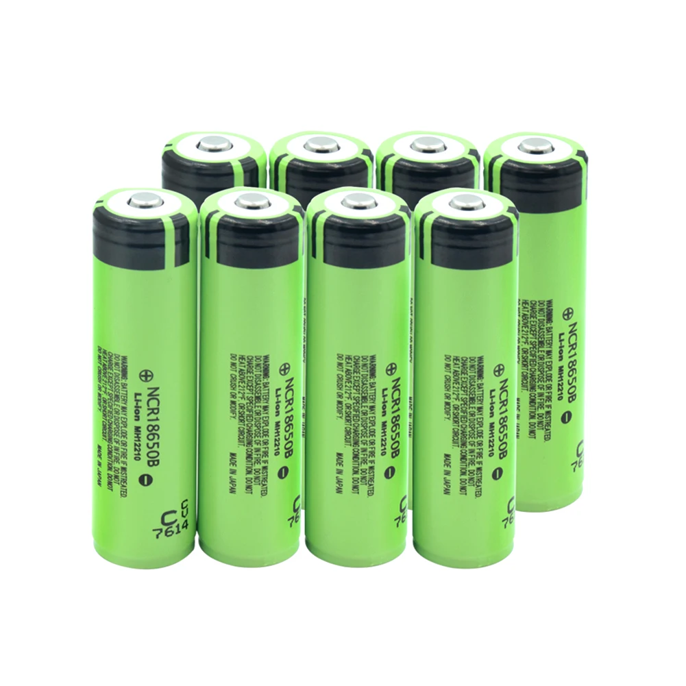 6/8/10 шт Высокая мощность 3 7 V Вольт 3400mAh NCR 18650B батарея 20a дренажная для банка