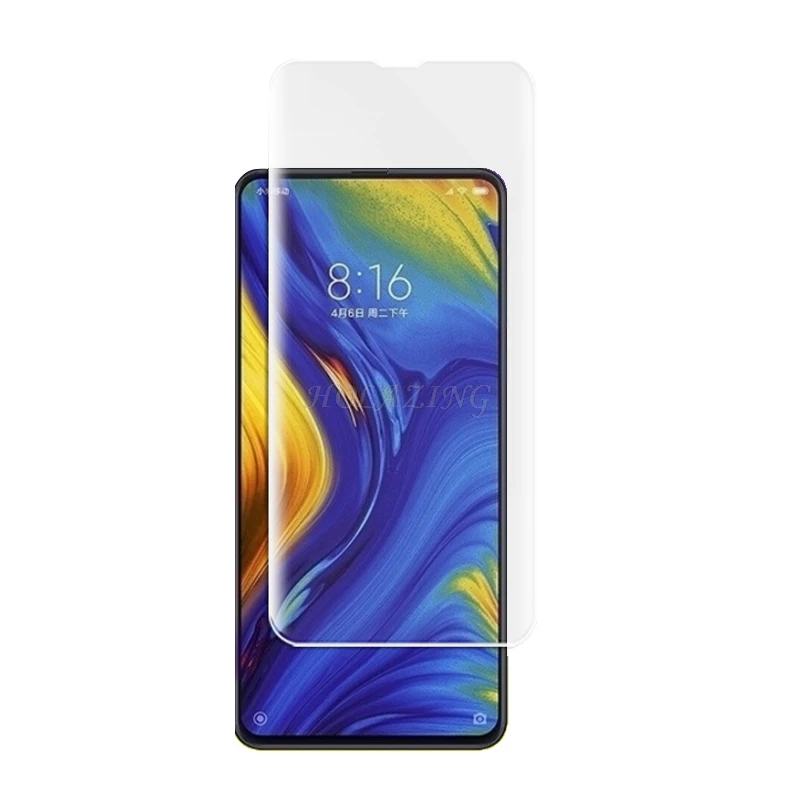 Новинка Гидрогелевая пленка для воды 4D полная защита экрана Xiaomi Mi Mix 3 6 39 дюйма