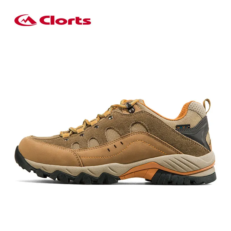 Clorts Hiking Shoes For Men Waterproof Boots Suede Leather Mountain Climging Outdoor Trekking HKL-815A/B | Спорт и развлечения