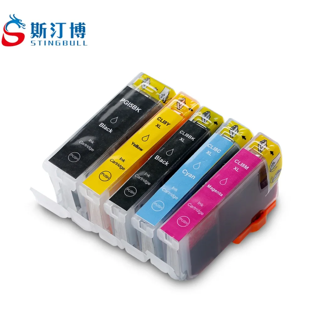 Картриджи с чернилами для CANON PIXMA MP500 510 520 530 MX850 IP3300 3500 4200 4300 4500 5200 5200R 5300 IX4000 5000