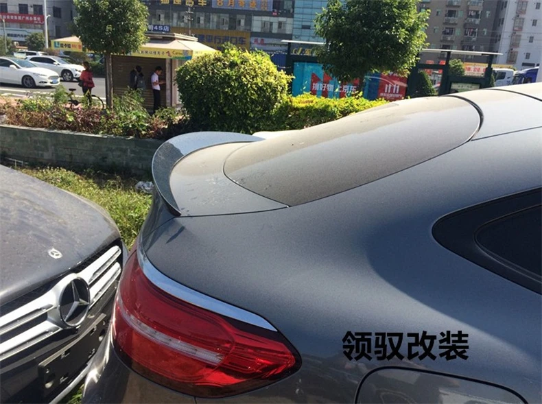 Спойлер из углеродного волокна для Mercedes Benz GLC Coupe GLC200 GLC260 GLC300 GLC63 2016 2017 2018 2019