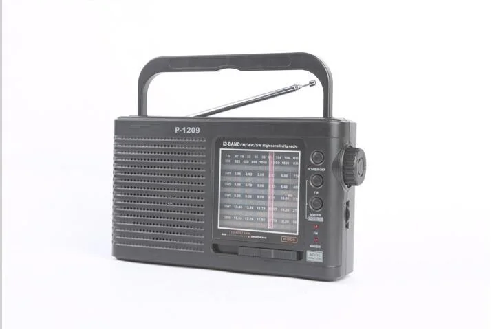 Новый большой портативный Радиоприемник с 13 диапазонами FM/AM/MW/SW1-10 радио со