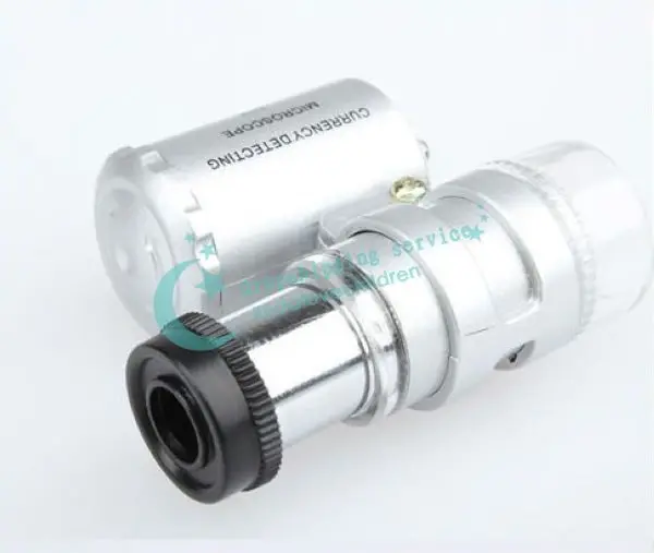 Mini 60X Jewelry Loupe jewelry tool Lighted Magnifier Microscope Hot Free Shipping | Инструменты